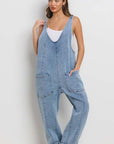 Ava Oversized Denim Jumpsuit
