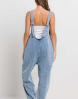 Ava Oversized Denim Jumpsuit
