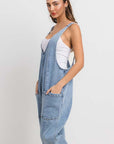 Ava Oversized Denim Jumpsuit