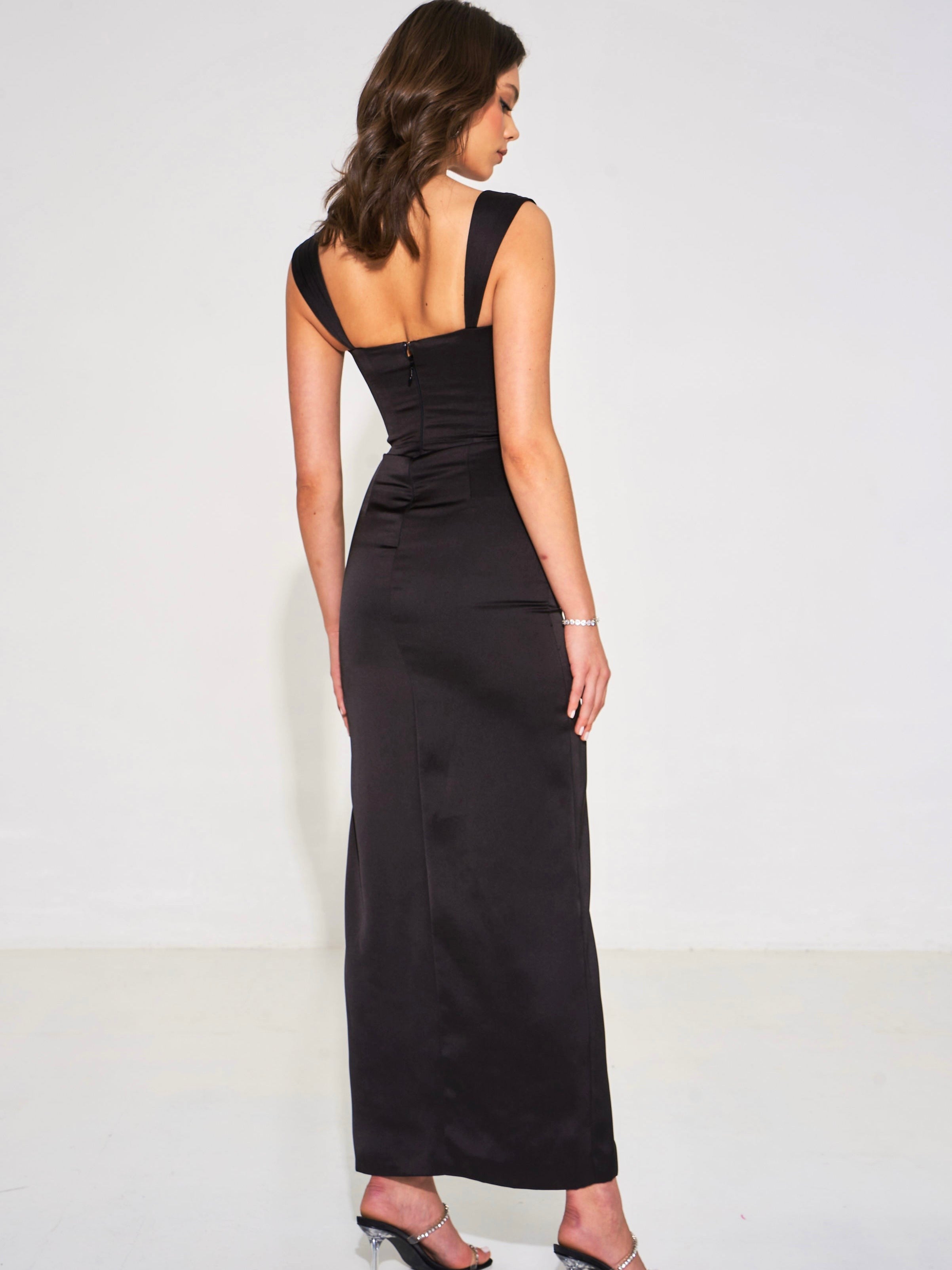 Francesca Black Lace Dress LANGsura Francesca Black Lace Dress LANGsura
