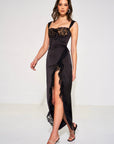 Francesca Black Lace Dress