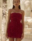 Cherry Rosette Dress