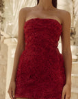Cherry Rosette Dress
