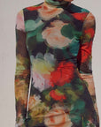 Jordi Mini Dress - Asha Print