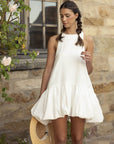 Margot Sleeveless Bubble Hem Mini Dress
