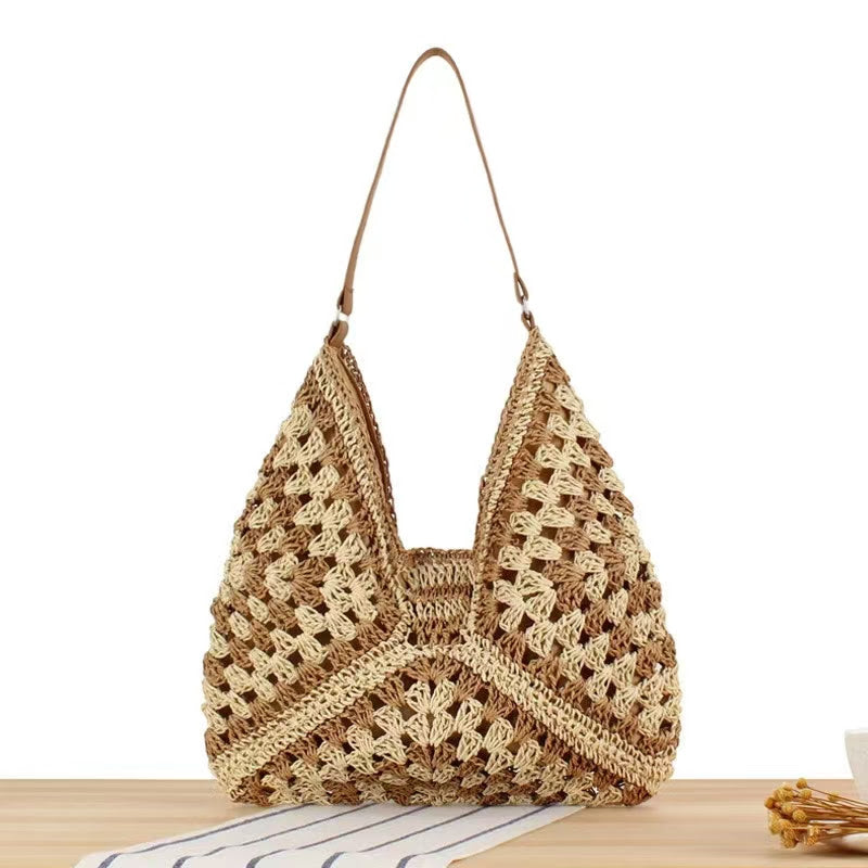 Solara Crochet Shoulder Bag