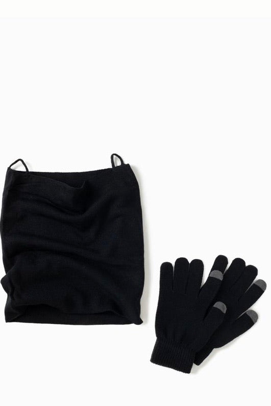 Emily Neck Warmer &amp; Gloves Set - LANGsura