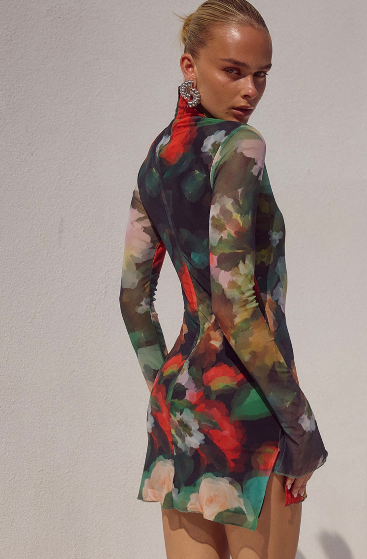 Jordi Mini Dress - Asha Print