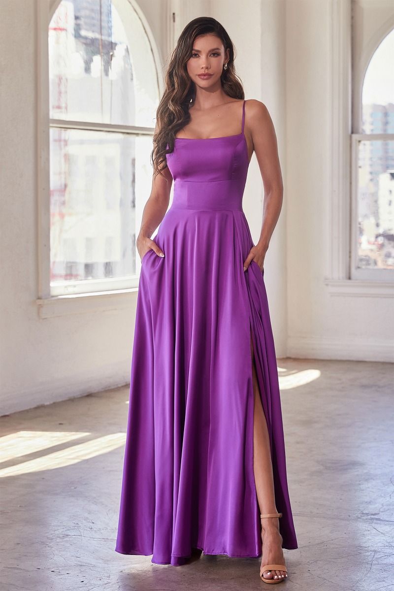Selena Satin Dress  - Special Order