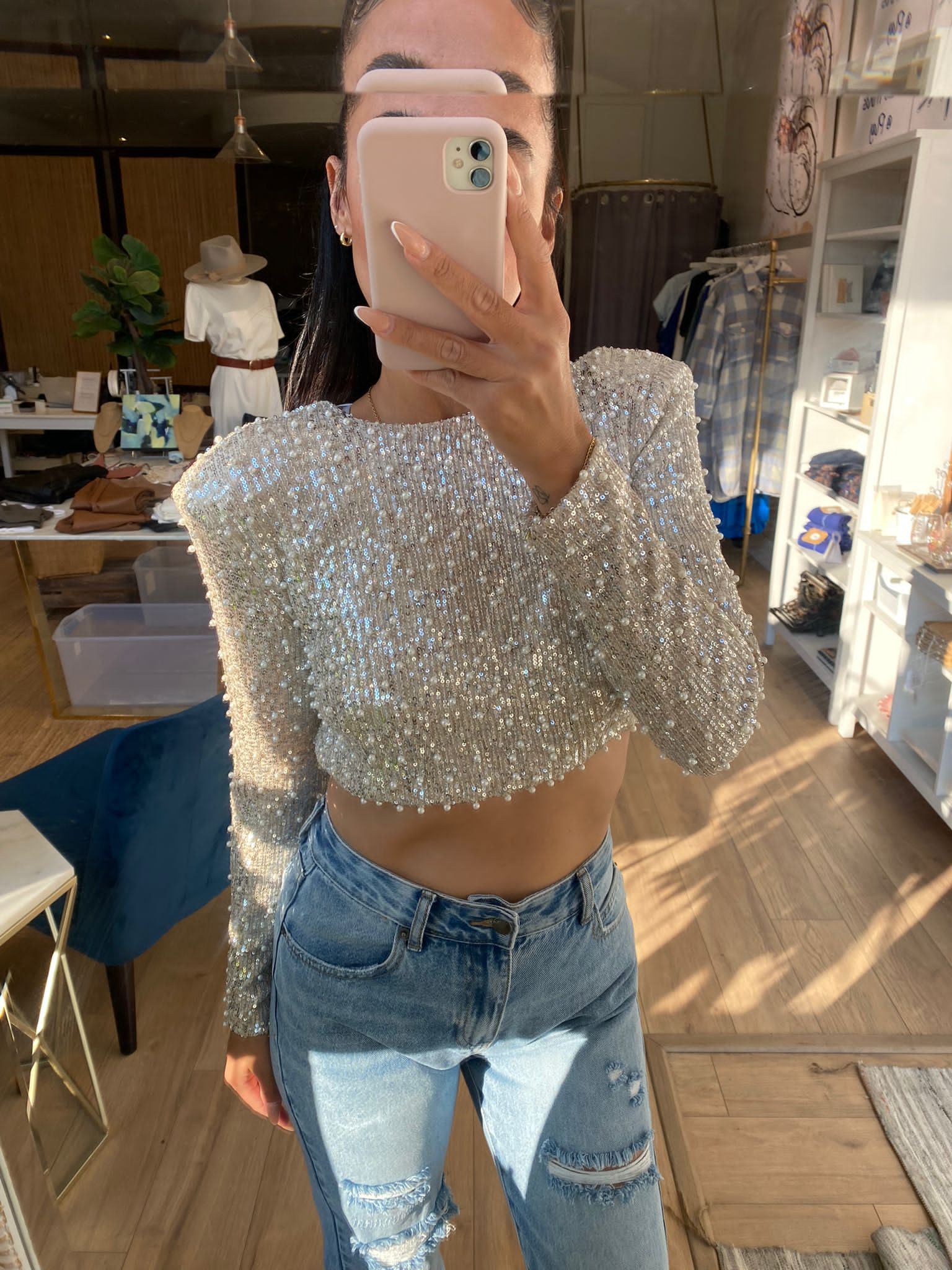 Blake Sequin Top - LANGsura