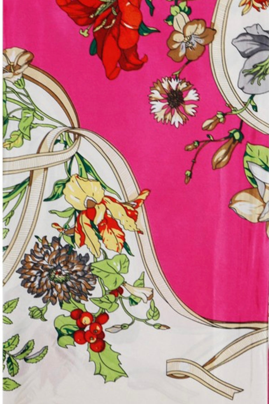 Floral Garden Print Scarf - LANGsura